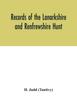 Buch Records of the Lanarkshire and Renfrewshire Hunt