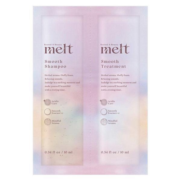 Kao melt Shampoo and Treatment  Smooth  Moist 20ml