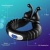 Rechargeable Vibrating Penis Cock Ring Clit Vibrator Sex Toy for Men Couples
