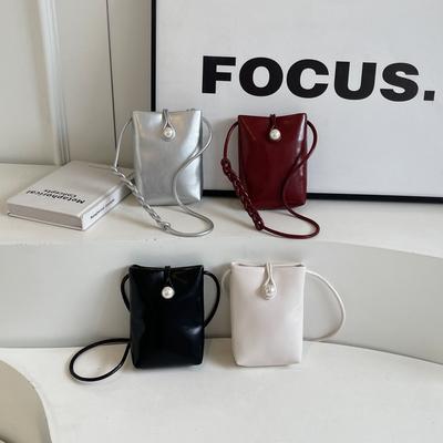 Fashion Mini Small Bag Women's New Textured Change Bag Casual Shoulder Oblique Span Mobile Phone Bag