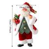 Standing Posture Santa Claus Figurine Cute Christmas Home Decorations  Office Decor