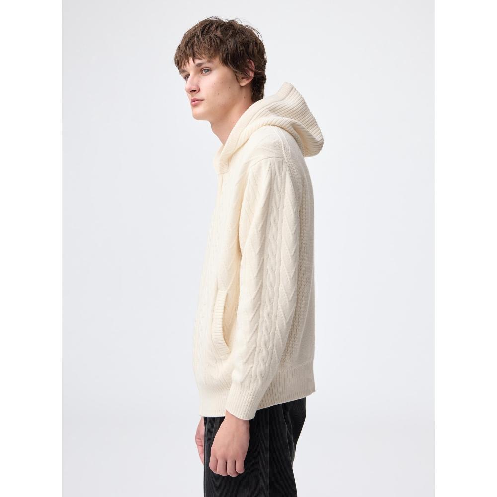 Uniqlo Gu Cable Full Zip Hoodie