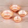 Copper Water Supply Bowl Glossy Holy Water Bowl Buddhist Supplies Water Offering Bowl  Decorative