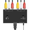 Highly Recommended.1080P 2RCA To HD Converter for HD Signal Product Connecting Av Signal