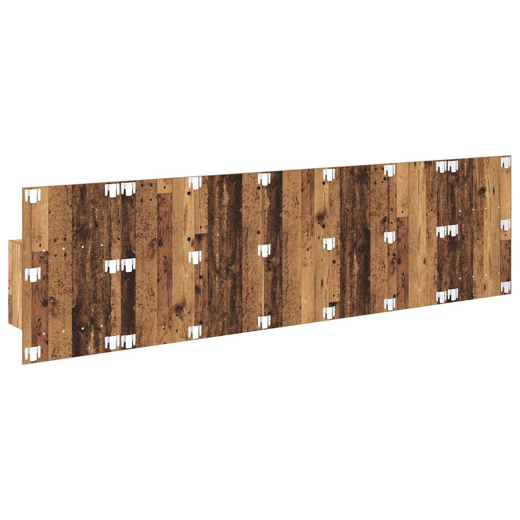 Headboard with Cabinet and Drawers 3 pcs Reclaimed Wood Wood Based Material