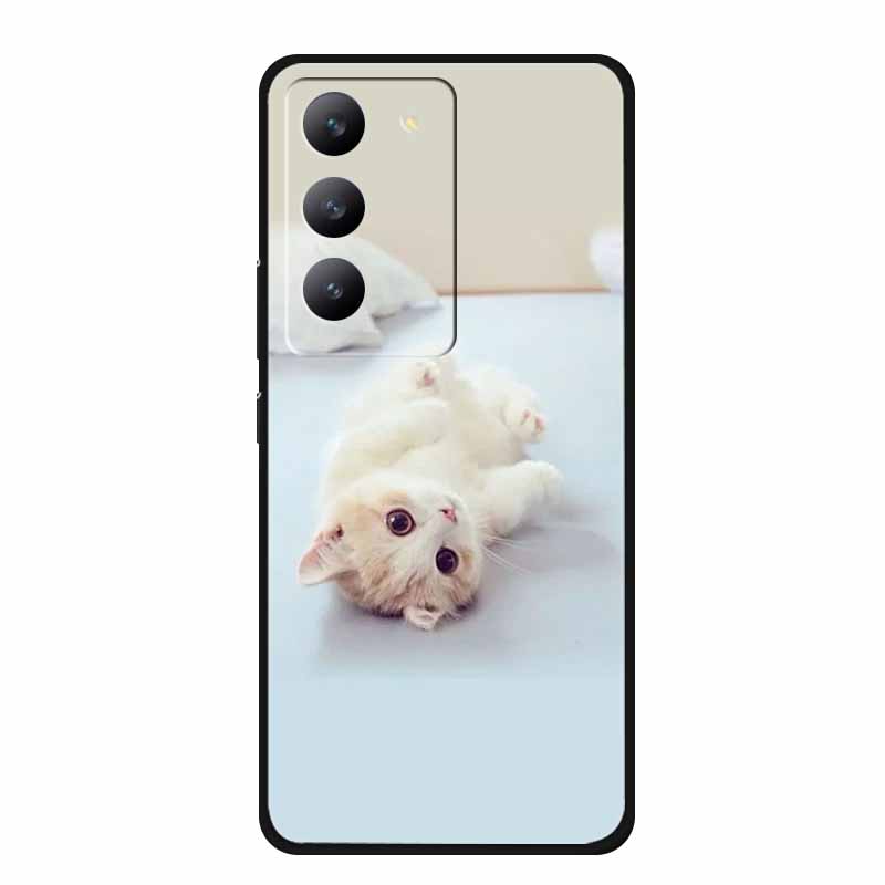 Phone Case For Redmi 15 4G Back Cover Case 6.9" Shockproof Black Silicone Soft Coque For Xiaomi Redmi 15 Case Redmi15 Funda Para