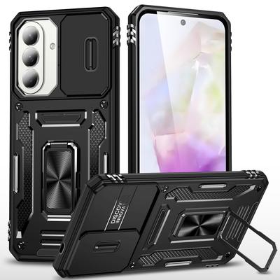 Strong Case for Samsung Galaxy A57 5G A 57 A56 A55 A36 A35 A37 A16 A17 A15 Kickstand Ring Holder Phone Covers
