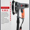 Lixadeira de Massa de Parede Máquina de Polir Lixadeira de Drywall com Saco Coletor de Pó e Luz LED Máquina Portátil de Polimento de Parede Faixa de LED 360° 1250W