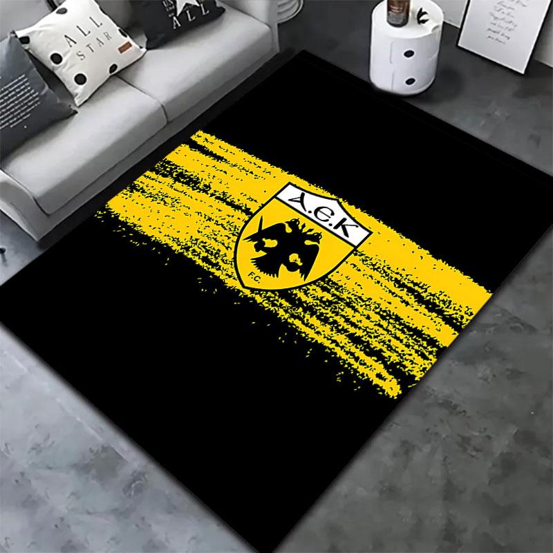 AEK Athens F.C Carpet Rug for Living Room Bedroom Home Sofa Decoration,Kids Play Non-slip Floor Mat