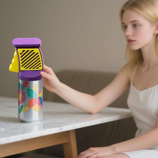 Enhånds boksåpner for brus- og ølbokser 3D-printet flaske