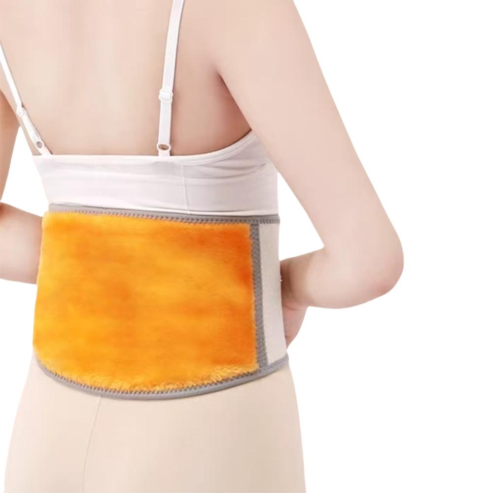 Bamboo Charcoal Velvet Waist Support Belt - Warmth and Cold Protection for Abdomen