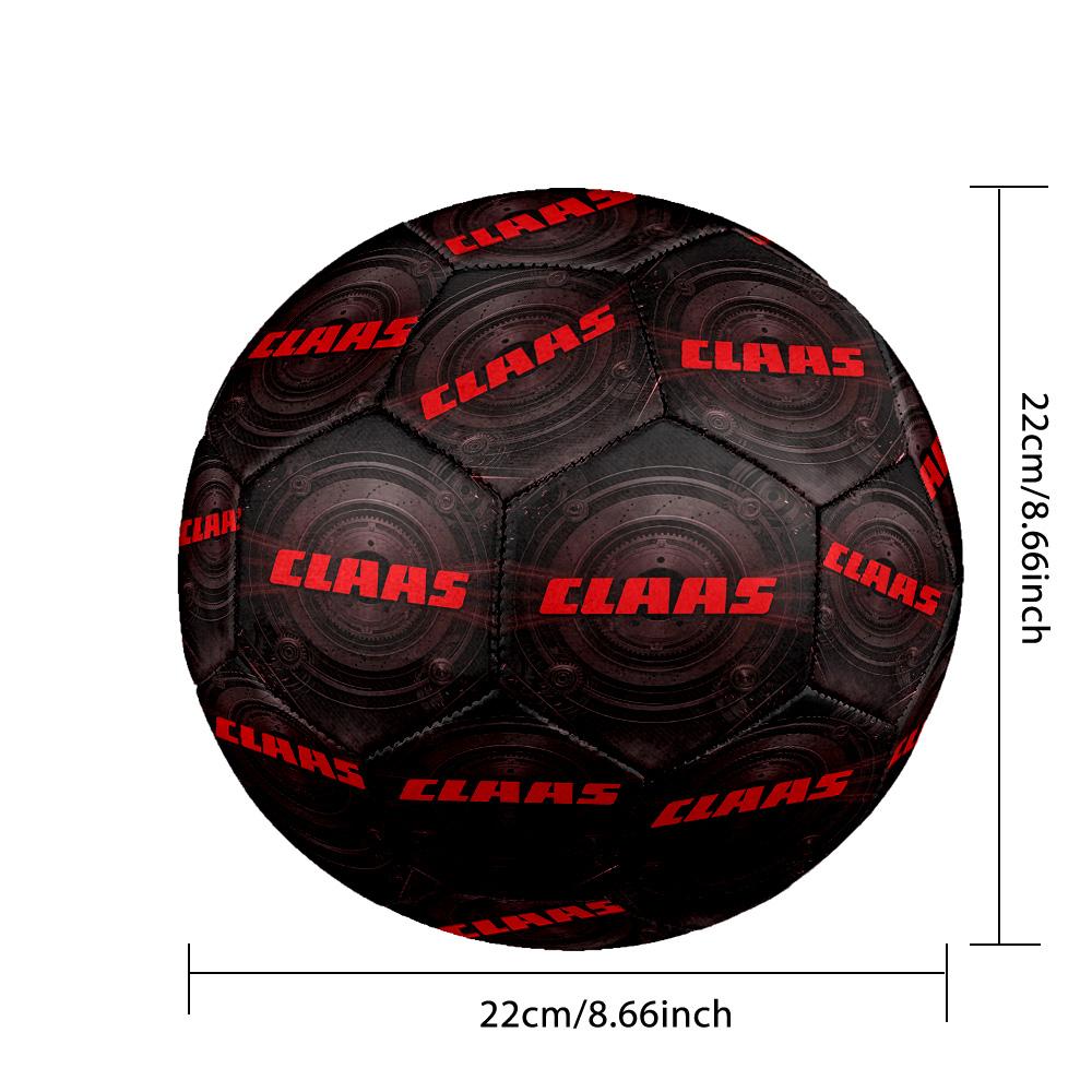 CLAAS Print Standard Size 5 Soccer Ball Durable Shock?Absorbing Ball For Training Match Outdoor Play