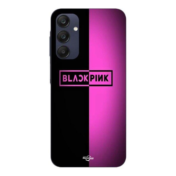 Coque Pour Samsung galaxy A25 Blackpink noir et rose Maniacase