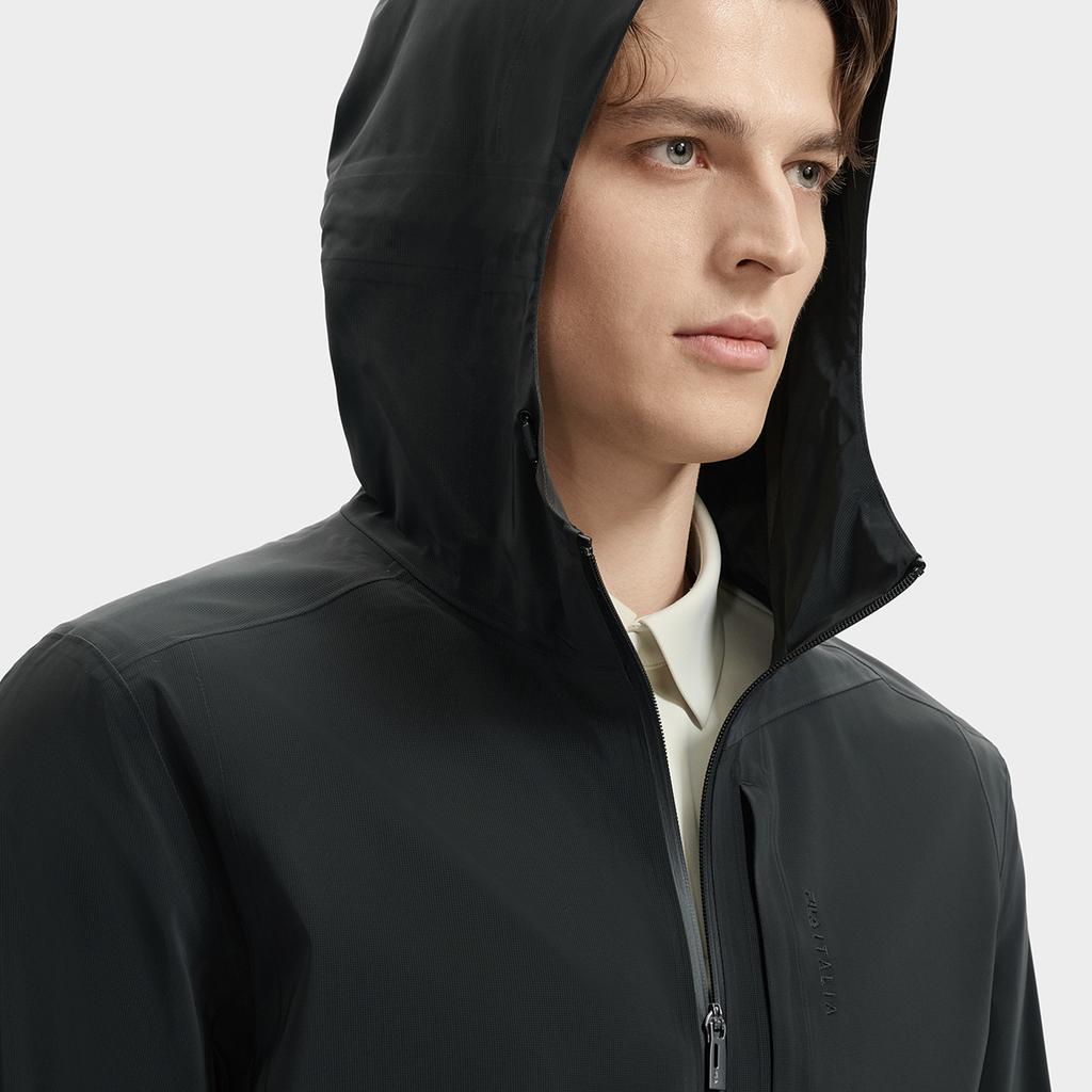 New FILA Jackets Coats Men's Jet Black F11M432702FBK