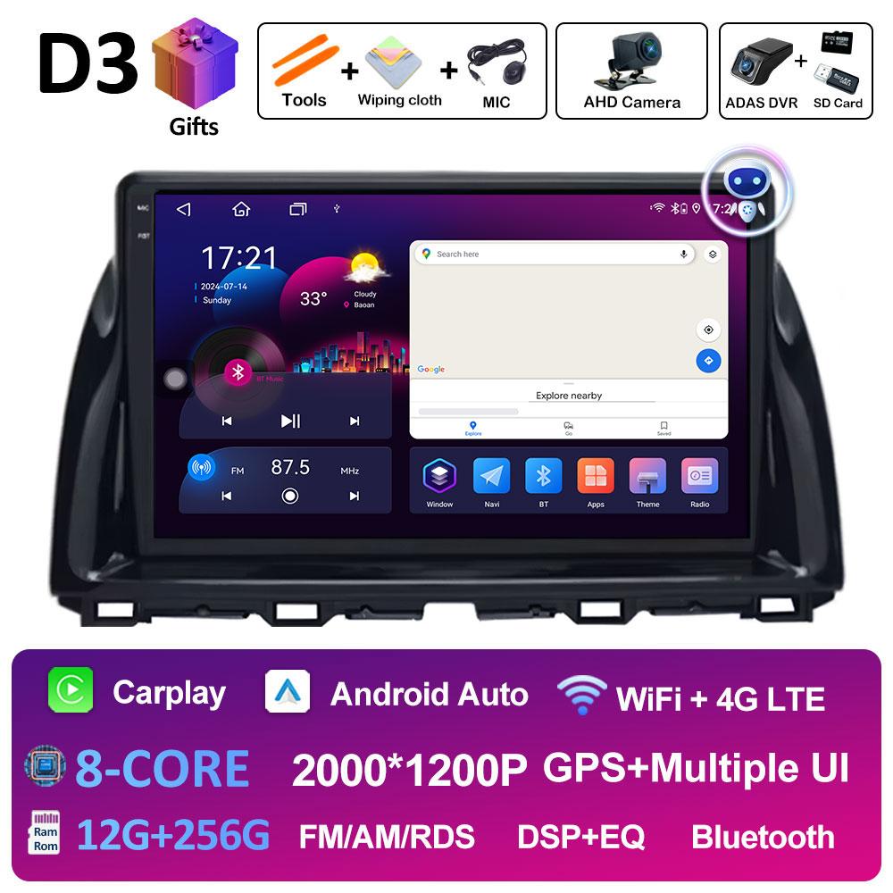 Intelliegnt System DSP Stereo For Mazda CX5 CX-5 CX 5 2012 2013 2014 2015 Car Multimedia Radio Player Autoradio WIFI Accessories
