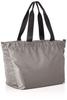 OZOC Soria 50267 Shoulder Tote Gray Women's Bag, Bag, 2-Way, Crossbody/Shoulder Bag, Water-Repellent Nylon,