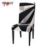 1 PC Party Chair Slipcover Elastic Floral Printing Chair Covers Spandex Stretch Dining Room Siamese