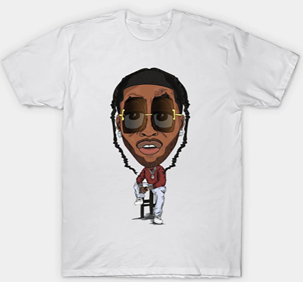 Pop Smoke T shirt Adult S-3XL White Fan Art Rapper Rap Tee Musician