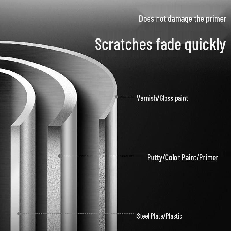 Universal Car Scratch Repair Cream for Paint Surfaces - Removes Scratches and Scuffs On Black and White Cars