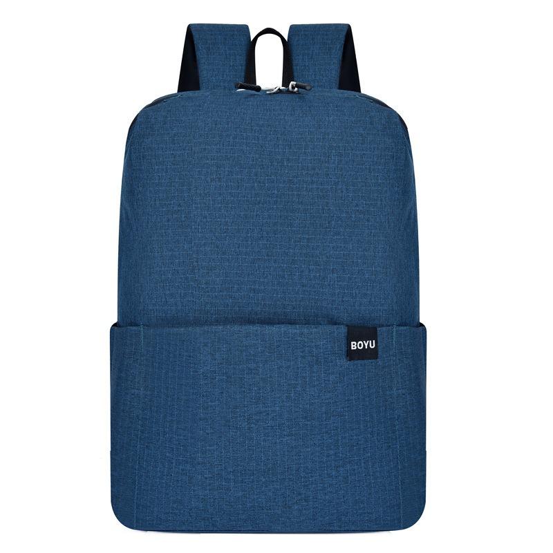 Colorful Backpack for Men and Women, Lightweight Campus Student Backpack, Large Capacity, Simple and Fashionable Backpack