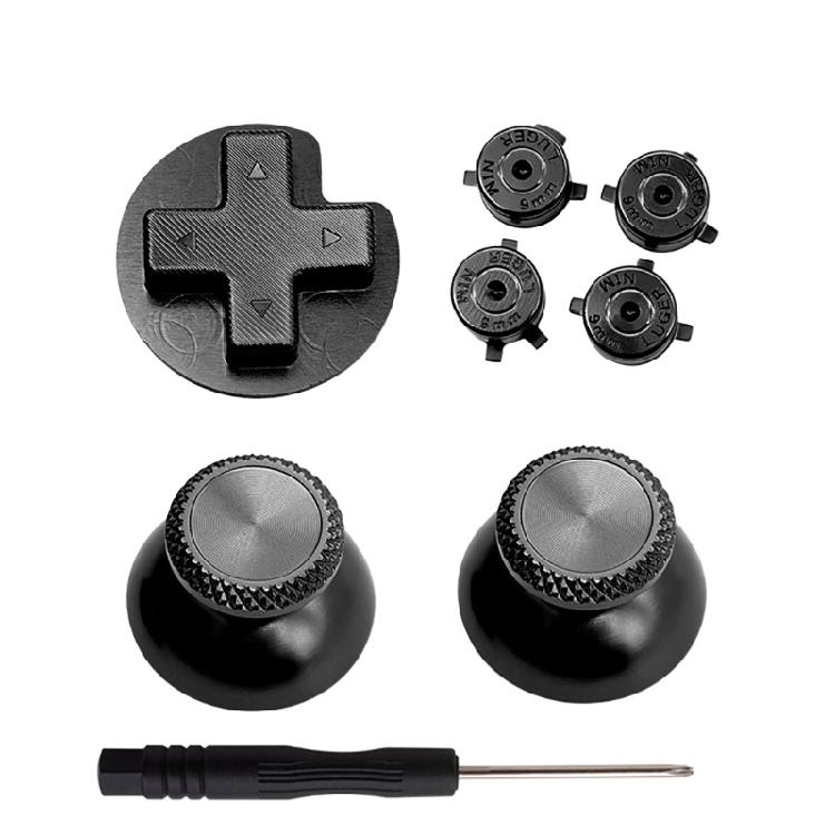 

Replacement ABXY Trigger Buttons Mushroom for Head with Screwdriver for Switch P 1 чёрный