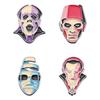 Halloween Horror Enamel Pins Scary Movies Figure Thrilling Terror Mask Brooch Lapel Brooches Jewelry Souvenir Gifts For Friends