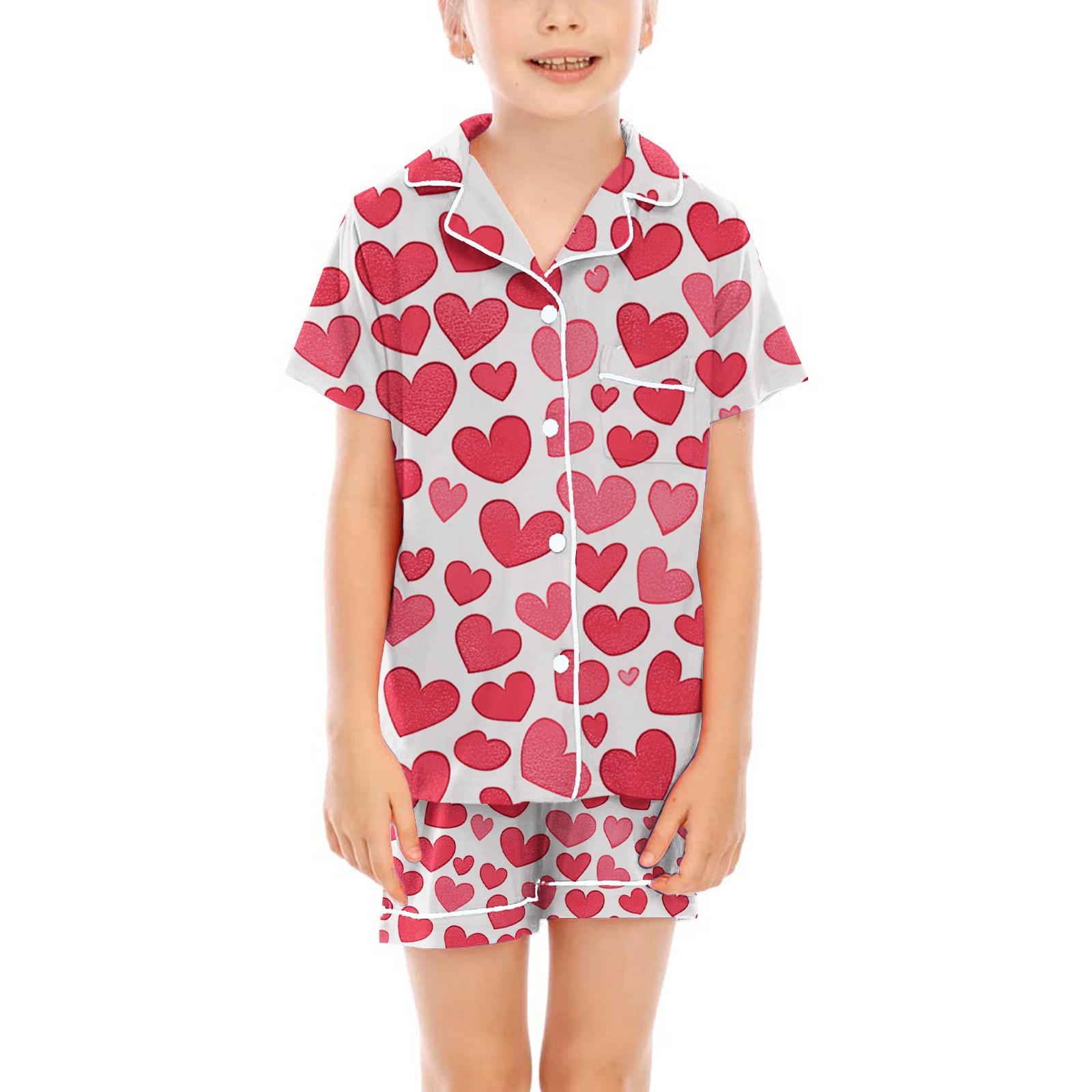 

Детские пижамы, модная рубашка из двух предметов, комплект с шортами, мягкий праздничный комплект повседневной одежды 120