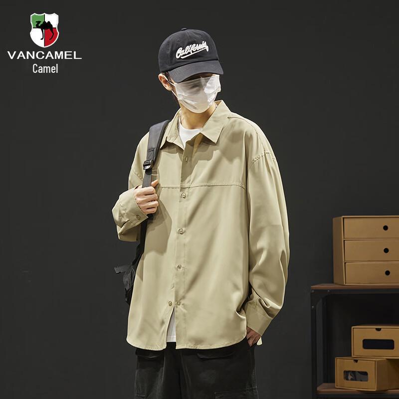 

VANCAMEL Men s Japanese Workwear Long Sleeve Shirt 2XL
