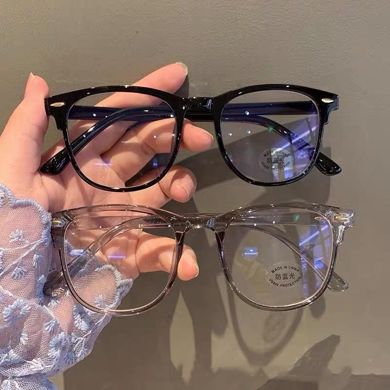 -1.0 do -6.0 Anti-niebieskie metalowe okulary dla krótkowzroczności kobiety mężczyźni duże ponadgabarytowe okulary rama krótkowzroczność okulary korekcyjne dioptrii UV400