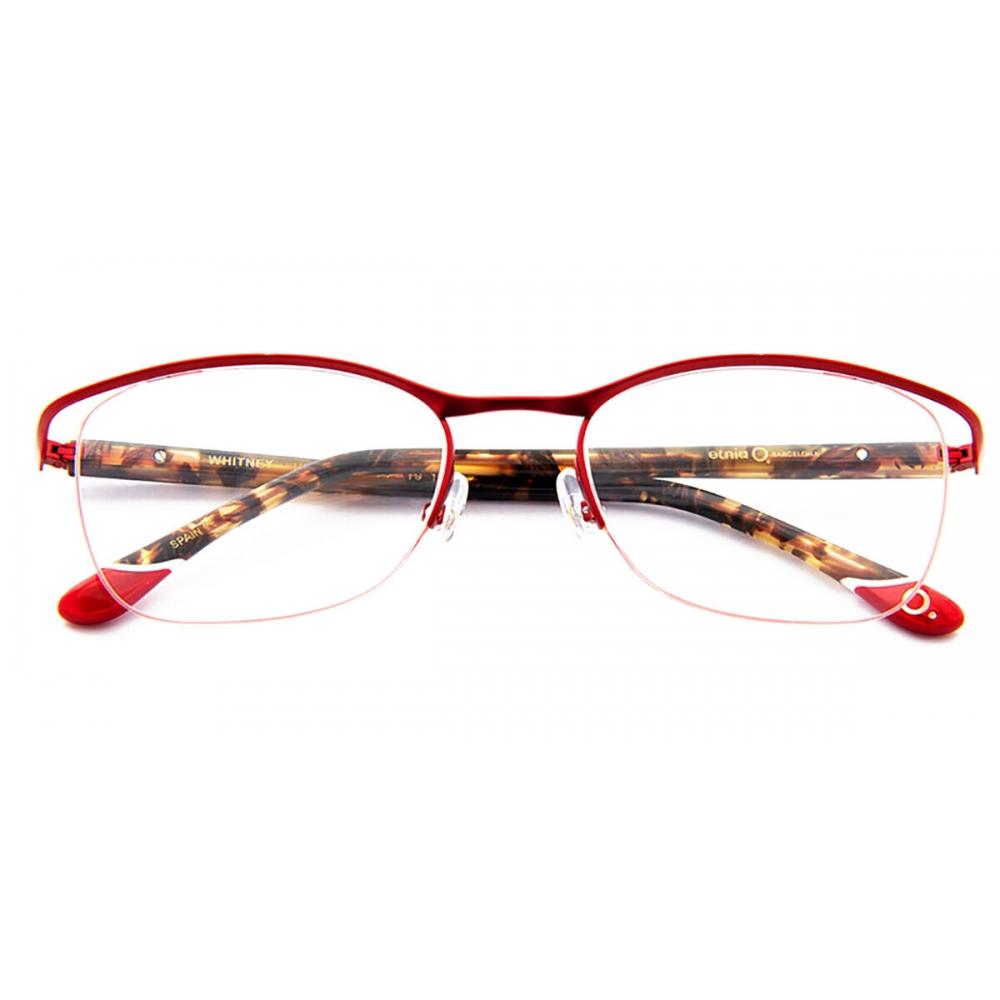 

Etnia Barcelona Whitney Rdgm Women Eyeglasses Red Gunmetal/54