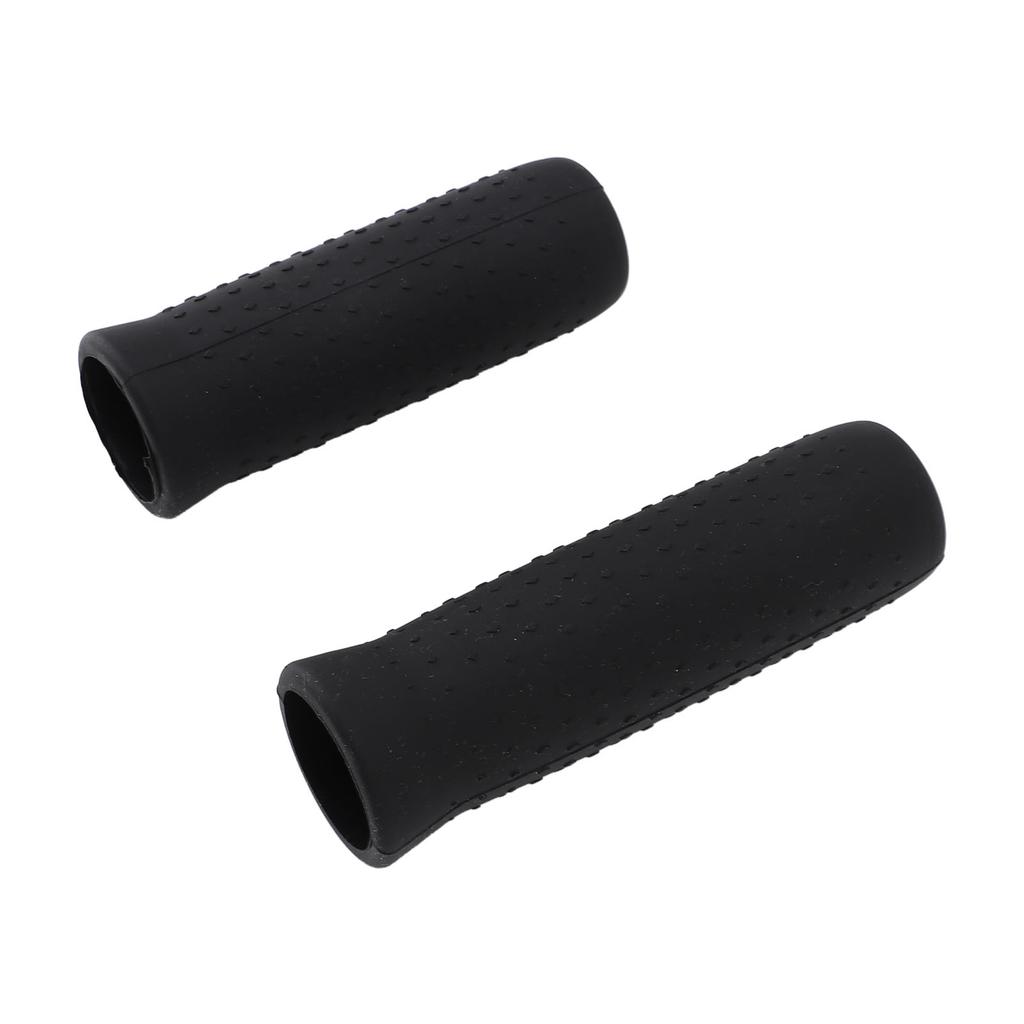 1 Pair Handlebar Grip Convex Particle Design Non Slip Comfortable Electric Scooter Handlebar Grip Replacement
