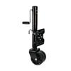 1500 Pounds Trailer Jack 6-inch Double Solid Guided Wheel Lift Trailer Legs Yacht Trailer RV Accessories with Bolt on Capacity