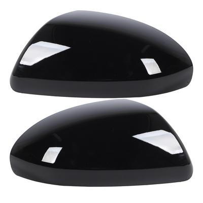 Side Mirror Cover Plastic Weather Resistant Exterior Rearview Mirror Cover  Black Side Mirror Cover Black Rearview Mirror