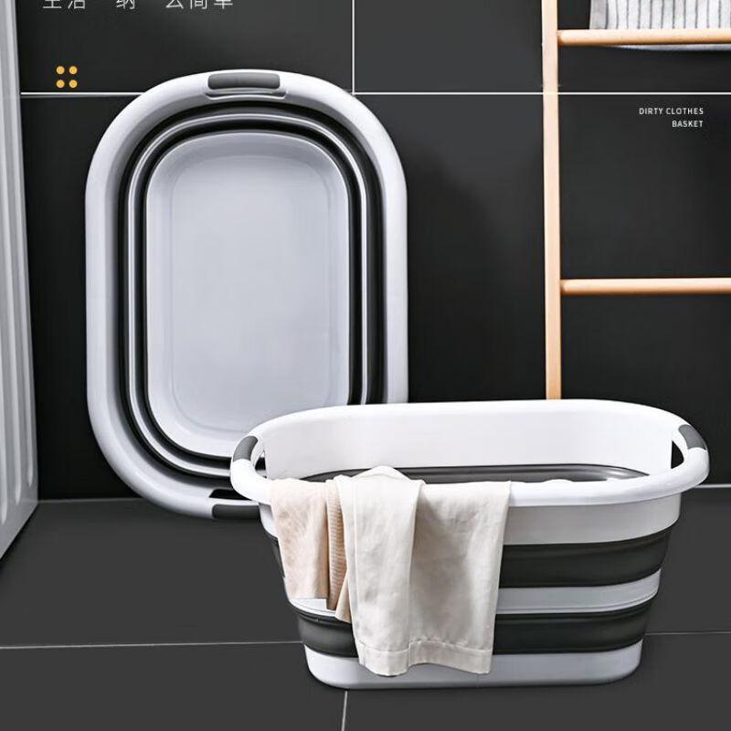 

JINGRUIXIANG Foldable Multi-Purpose Laundry & Storage Basket