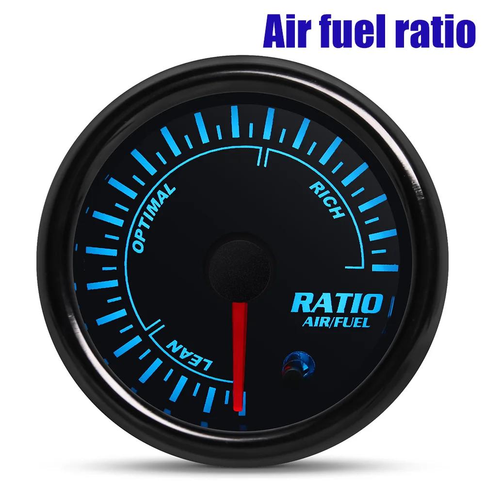 7 Colors LED Dual Display 2" 52mm Boost/Water/Volt/Air Fuel Ratio/EGT/Tachometer/Oil Temp/Oil Pressure RPM Car Gauge Auto Meter