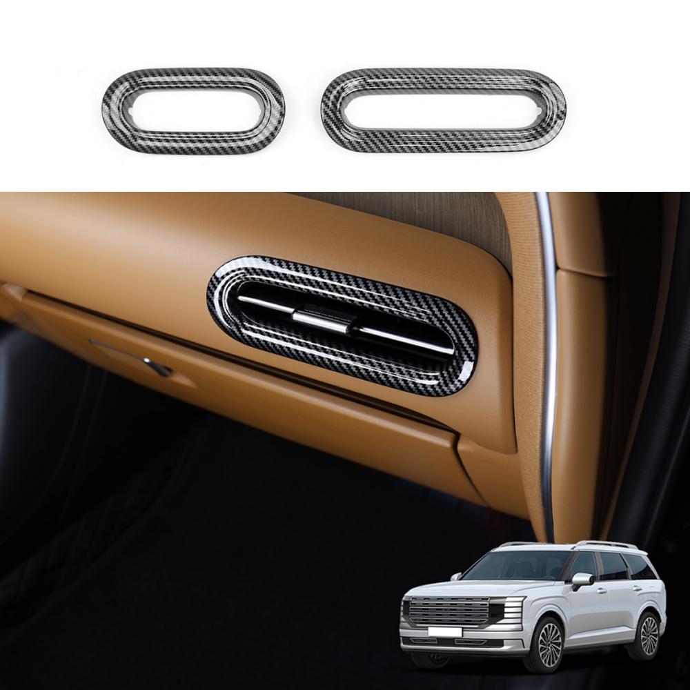 

For Hyundai Palisade LX3 2026 Car Dashboard Front Both Side Air Vent Outlet Cover Stripe Trim Interior Mouldings LHD