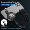Applicable To Toyota Car Charger Corolla RAV4 Rongfang Front Landa Camry Highlander Data Cable Fast Charging OQ6