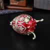 Exquisite Easter Eggs, Creative Home Ornaments, Enamel Painted Diamonds and Metal Handicraft Gifts