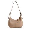 High-end Retro Solid Color PU Leather Shoulder Bag Fashion Women's Handbags Casual Designer Hobos Underarm Bags Fashionable New