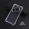 Huawei P80 Ultra Transparent Lanyard Case with Airbag Drop Protection