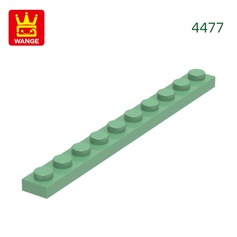 Non-Toxic 61Pcs/Lot 4477 1X10 Thin Building Block Moc Accessories Compatible With Brick Children Toys Gift Box