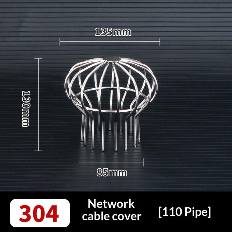 Stainless Steel Floor Drain Strainer Anti-Clogging Gutter Guard Mesh Cover for Bathroom Kitchen Sink Balcony Use