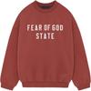 FALL24 HOMECOMING Heavy Fleece Crewneck Men's 192BT246236F