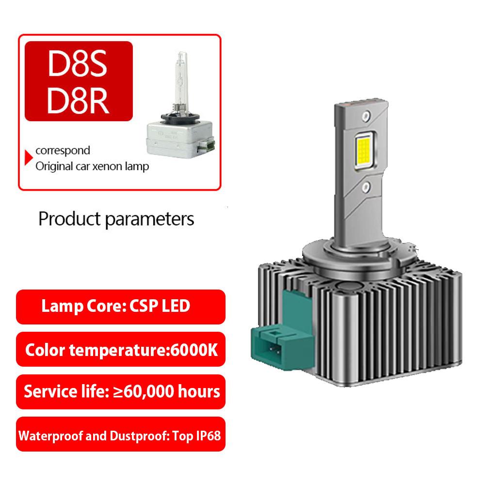 D Series D1S D3S Led Headlight Bulbs 12V 24V Canbus No Error D4S D5S D2S Led Lights D4R D2R Car Lamp Auto Lights 6500K 12V 24V