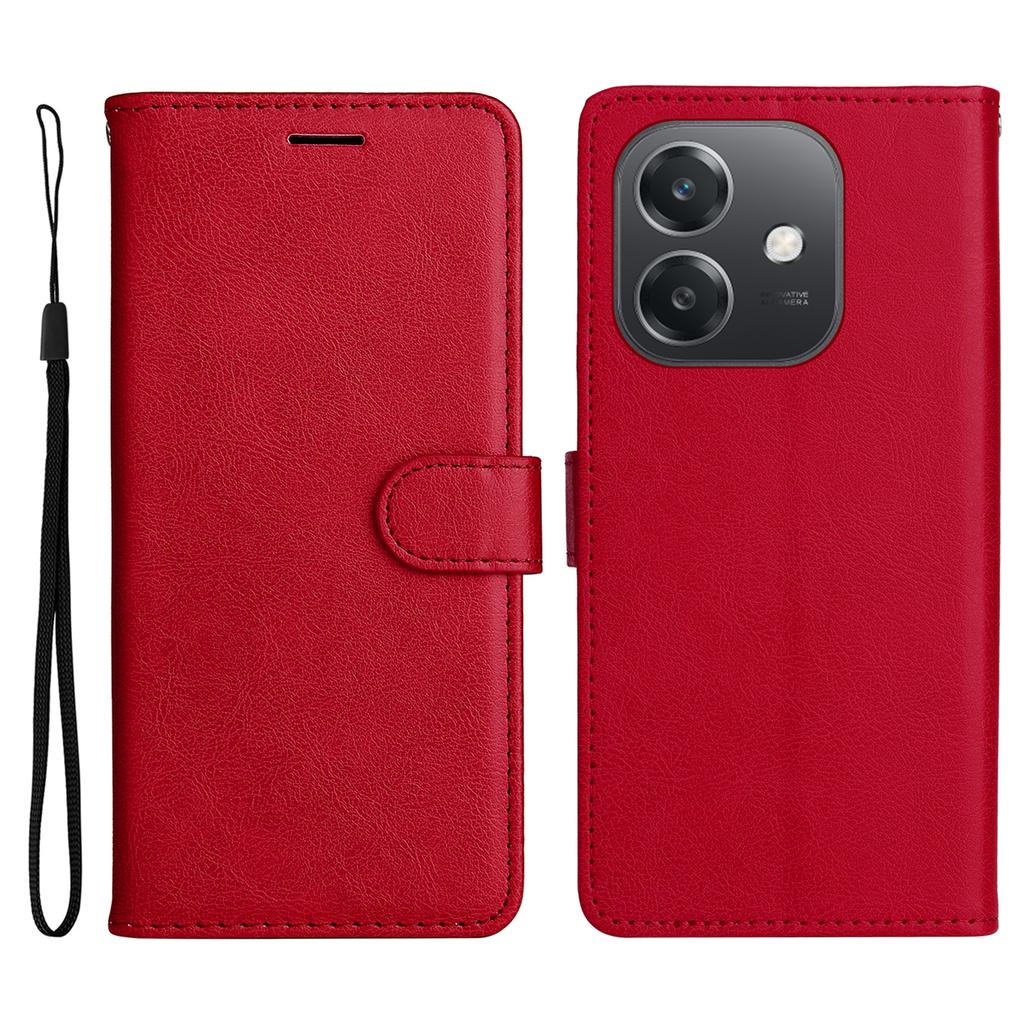 For Oppo A5x 5G/A3x 4G/5G (India)/A3 4G/5G/A60 5G/A40 4G/A40M 4G Case Leather Mobile Cover Wallet Stand with Strap
