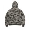 Thisisneverthat Quilted Hooded Jacket Olive