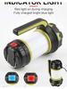 Portable Camping Lantern Lamp T6 Beads Flashlight USB Rechargeable Waterproof Emergency Outdoor Searchlight with COB Sidelight