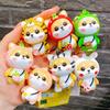 Adorable Cartoon Shiba Inu Keychain Resin Cute Trendy Dog Bag Accessory For Couples