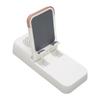 Cell Phone Stand with Bluetooth Speaker HD Surround Sound Adjustable Phone Holder with Speaker White