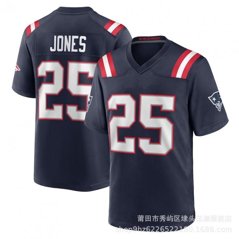 New England Patriots Embroidered Mens Football Jersey Sports Team Uniform